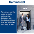 Essity Hygiene and Health AB TORK Tork Twin Mini Jumbo Toilet Paper Roll Dispenser Black T2, 2 x Roll, TRK5555290