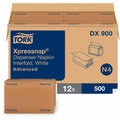 Essity Hygiene and Health AB TORK Xpressnap White Dispenser Napkin N4, 12 / Carton, TRKDX900