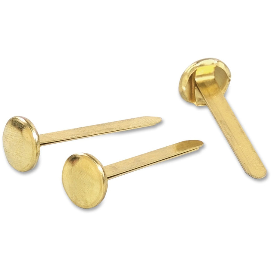 ACCO Solid Brass Round Head Fasteners, 100 / Box — view 1
