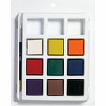 Dixon Ticonderoga Prang Tempera Cakes Paint Kit, 9 / Set, DIXX80900