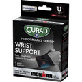 Medline Curad Universal Wraparound Wrist Supports, Black, MIICURIM19710