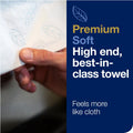 Essity Hygiene and Health AB TORK Matic Soft Hand Towel Roll White with Blue Leaf H1, 6 Roll, TRK290096