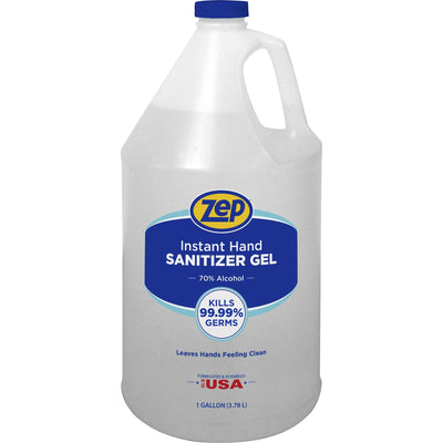 Zep Hand Sanitizer Gel, Clear, ZPE355824