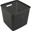 Advantus Extra Large Weave Bin, 2 pack, Black, AVT40376