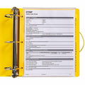 Avery UltraDuty Ring Binder, Red, 8 1/2" Width x 11" Length, 1 Pack, AVE77714