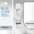 Kimberly-Clark Scott Pro White Hard Roll Towels (Color Core System), 6 / Case, KCC43959