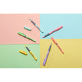 BIC Brite Liner Grip Highlighters, Assorted, 6 Pack, BICGBLDP61AST