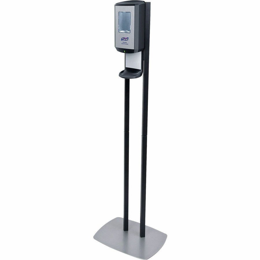 PURELL® CS6 Dispenser Floor Stand, 13.50" x 5", Gray, ABS Plastic, Sturdy, 1 Carton, GOJ7416-DS