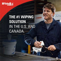 Kimberly-Clark Wypall PowerClean WetTask Wipers for Disinfectants, Sanitizers & Solvents, White, 6 / Carton, KCC53850