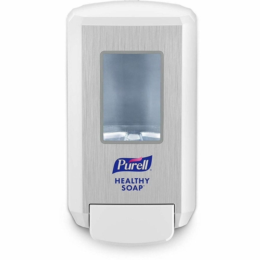 PURELL® CS4 Soap Dispenser, 6.1" x 6.5", White, ABS Plastic, 1.32 quart, Durable, 1 Carton, GOJ513001