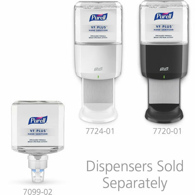 Gojo PURELL VF PLUS Hand Sanitizer Gel Refill, 2 / Carton, GOJ709902