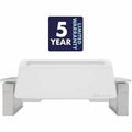 ACCO Quartet Monitor Riser with Glass Dry-Erase Board Desktop, White, QRTQ090GMRW01