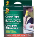 Shurtech Duck Brand Indoor/Outdoor Carpet Tape, White, 1 Roll, DUC286372
