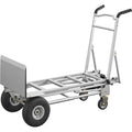 Dorel Cosco 3-in-1 Assist Series Hand Truck, Silver Gray, CSC12312ABL1E