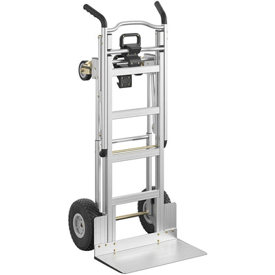 Dorel Cosco 3-in-1 Assist Series Hand Truck, Silver Gray, CSC12312ABL1E
