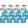 S. C. Johnson & Son Windex Glass & More Streak-Free Cleaner, Blue, 8 / Carton, SJN322338