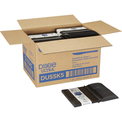Georgia Pacific . GP Pro Dixie Ultra SmartStock Series-T Knife Refill, Black, 960 / Carton, DXEDUSSK5