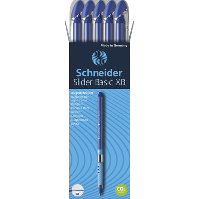 Schneider Schreibger�te GmbH Schneider Slider Basic XB Ballpoint Pen, 10 / Pack, RED151203