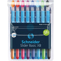 Schneider Schreibger�te GmbH Slider Basic XB Ballpoint Pen Wallet, 1 Pack, RED151298