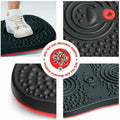 Floortex AFS-TEX Active Antimicrobial Exercise Wobble Balance Board, Black, FLRFCWB1420ABK