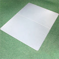 Floortex Polypropylene Rectangular Foldable Chair Mat for Carpets - 35" x 46", Translucent, FLRNCMFLLGC0002