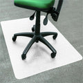 Floortex Polypropylene Rectangular Foldable Chair Mat for Carpets - 45" x 53", Translucent, FLRNCMFLLGC0003