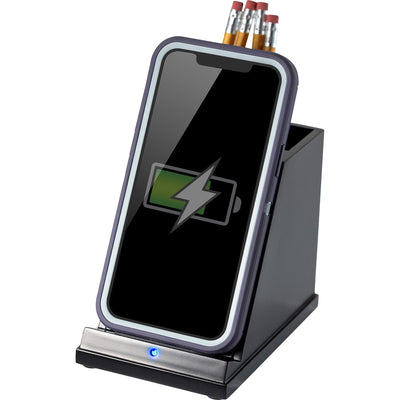 Victor CS100 Wireless Phone Charger with Pencil Cup, VCTCS100