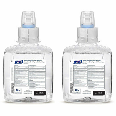 Gojo PURELL Hand Sanitizer Foam Refill, 2 / Carton, GOJ6551-02