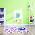 Deflecto FashionMat Lazy Daisies Chair Mat, Multicolor, 1 Carton, DEFCM3540LD