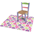 Deflecto FashionMat Lazy Daisies Chair Mat, Multicolor, 1 Carton, DEFCM3540LD