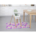 Deflecto FashionMat Lazy Daisies Chair Mat, Multicolor, 1 Carton, DEFCM3540LD