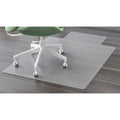 Deflecto EconoMat PLUS with Micropel Antimicrobial for Hard Floors, Clear, 1 Carton, DEFCM2E112AMCOM