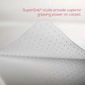 Deflecto EconoMat PLUS with Micropel Antimicrobial for Hard Floors, Clear, 1 Carton, DEFCM2E112AMCOM