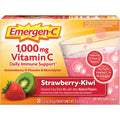 GlaxoSmithKline plc Emergen-C Strawberry-Kiwi Vitamin C Drink Mix, Red, GKC30319