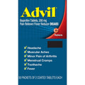 GlaxoSmithKline plc Advil Ibuprofen Tablets, Blue, 1 Box, GKC15489