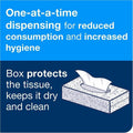 Essity Hygiene and Health AB TORK Advanced Facial Tissue Flat Box White, 30 / Carton, TRKTF6810