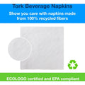 Essity Hygiene and Health AB TORK White Beverage Napkin, 8 / Carton, TRKB1141A