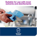 Essity Hygiene and Health AB TORK Foodservice Cleaning Towel Blue/White Self Dispensing, 240 / Box, TRK192181A