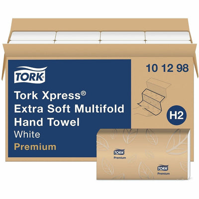 Essity Hygiene and Health AB TORK Xpress Extra Soft Multifold Hand Towel White H2, 94 / Pack, TRK101298