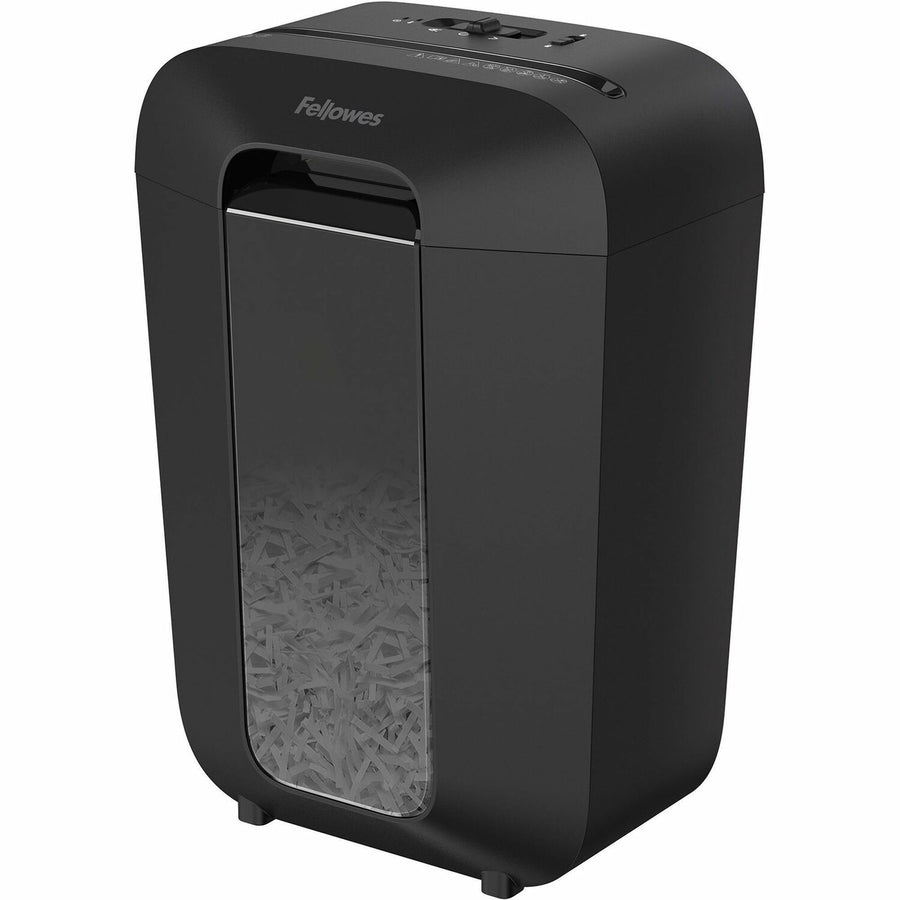 Fellowes Powershred LX70 11 Sheet Cross-Cut Shredder, 12.2" x 18.1", Black, Quiet Operation, FEL4402901