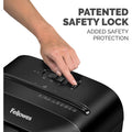 Fellowes Powershred LX70 11 Sheet Cross-Cut Shredder, Black, FEL4402901
