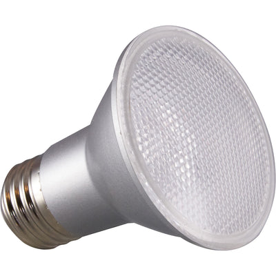 Satco 6.5W PAR 20/FL 3000K LED Bulb, Silver, SDNS29406