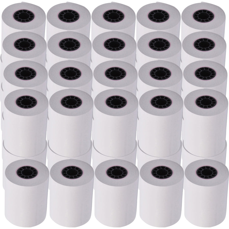 ICONEX Thermal Receipt Paper - White, 2.25" x 55 ft, 1/2", 10 / Carton, ICX90781283CT