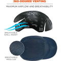 Tenacious Ergodyne 8955 Lightweight Bump Cap Hat, Navy, EGO23337