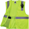 Tenacious Holdings Ergodyne 8210HL Mesh Hi-Vis Safety Vest, Lime, EGO21027