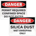Avery Danger Header Printable Outdoor Vinyl Signs, White, 1 Pack, AVE61553