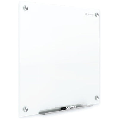 ACCO Quartet Infinity Magnetic Glass Dry-Erase Board, White, 48" x 48", QRTG24848W