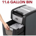 ACCO GBC AutoFeed+ Home Office Shredder, 150X, Super Cross-Cut, 150 Sheets, Black, GBCWSM1757604
