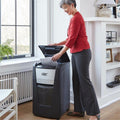 ACCO GBC AutoFeed+ Small Office Shredder, 230X, Super Cross-Cut, 230 Sheets, Black, GBCWSM1757606