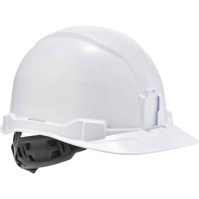Tenacious Holdings Ergodyne 8970 Class E Cap-Style Hard Hat, White, EGO60140